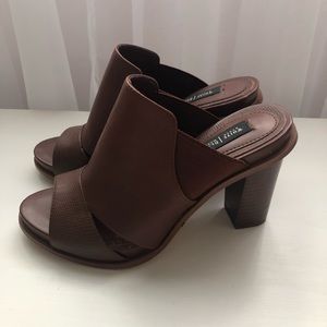 Caylee Leather Mule Sandals